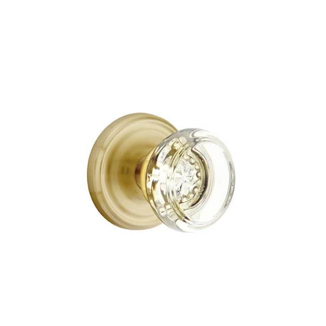 Emtek Door Handle - Georgetown Glass Knob, Regular Rosette