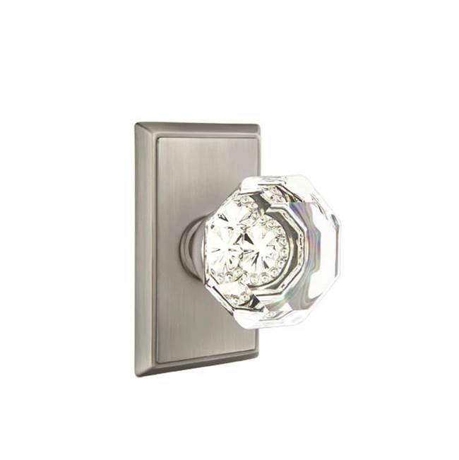 Emtek Door Handle - Old Town Knob, Rectangular Rosette
