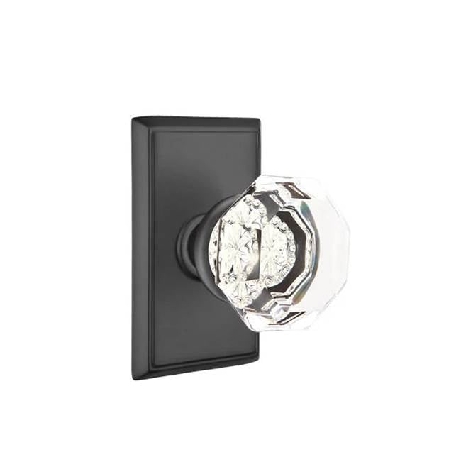 Emtek Door Handle - Old Town Knob, Rectangular Rosette