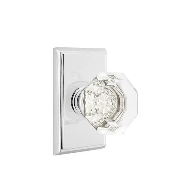 Emtek Door Handle - Old Town Knob, Rectangular Rosette