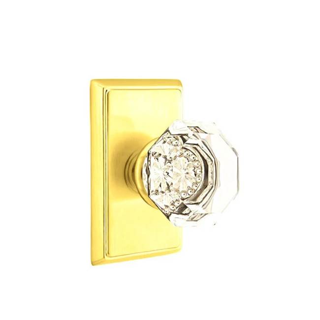 Emtek Door Handle - Old Town Knob, Rectangular Rosette