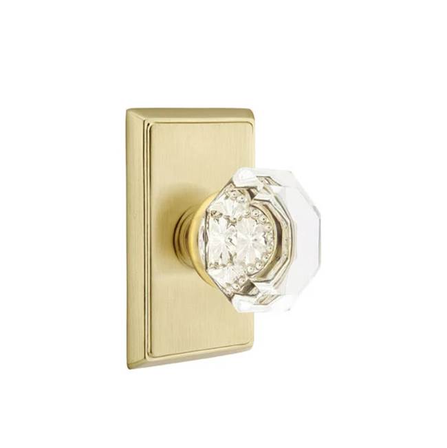 Emtek Door Handle - Old Town Knob, Rectangular Rosette