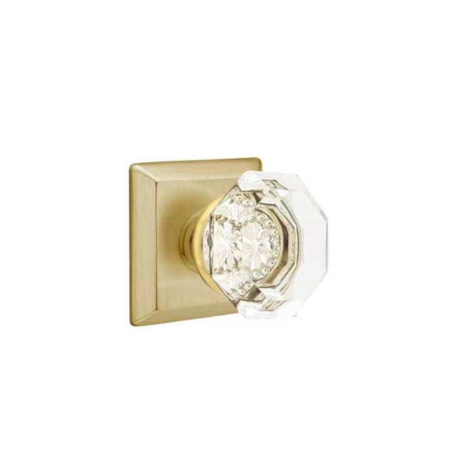 Emtek Door Handle - Old Town Knob, Quincy Rosette