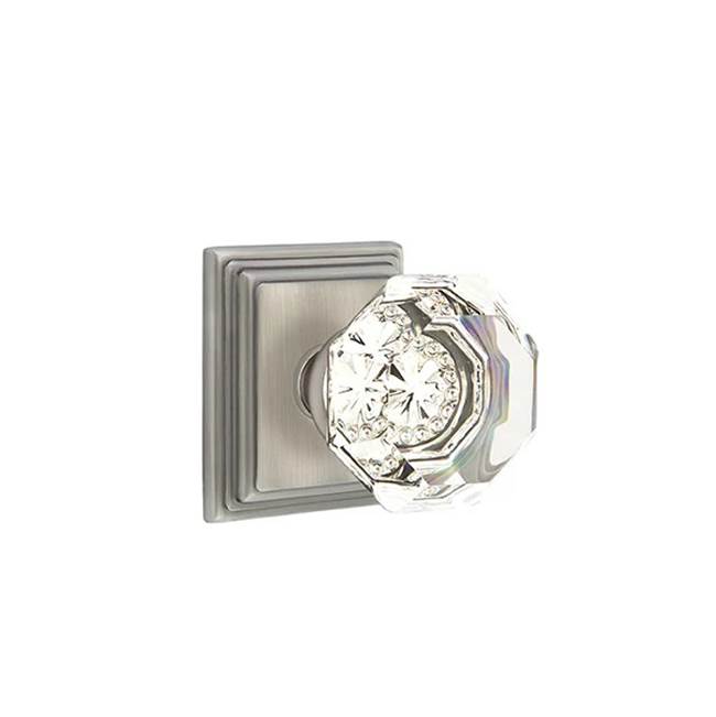 Emtek Door Handle - Old Town Knob, Wilshire Rosette