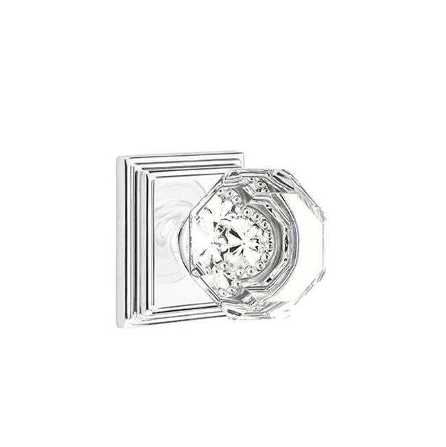 Emtek Door Handle - Old Town Knob, Wilshire Rosette