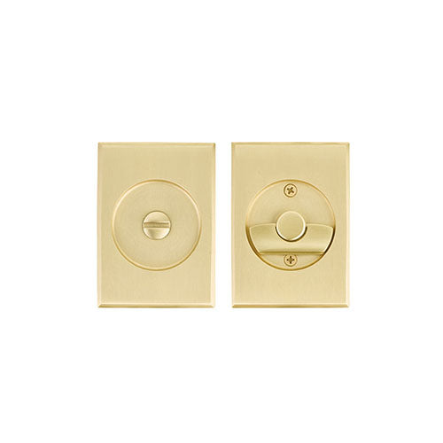 Emtek Rectangular Pocket Door Tubular Locks