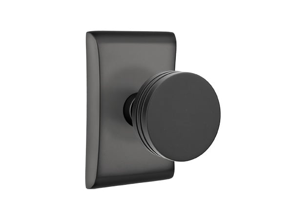 Emtek Bern Knob with Neos Rosette