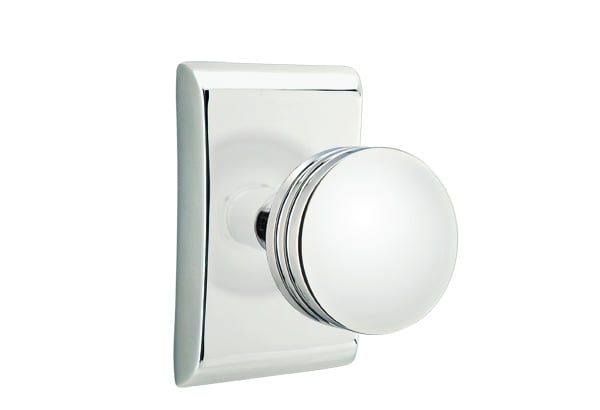 Emtek Bern Knob with Neos Rosette