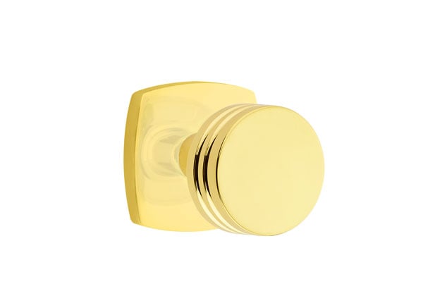 Emtek Bern Knob with Urban Modern Rosette