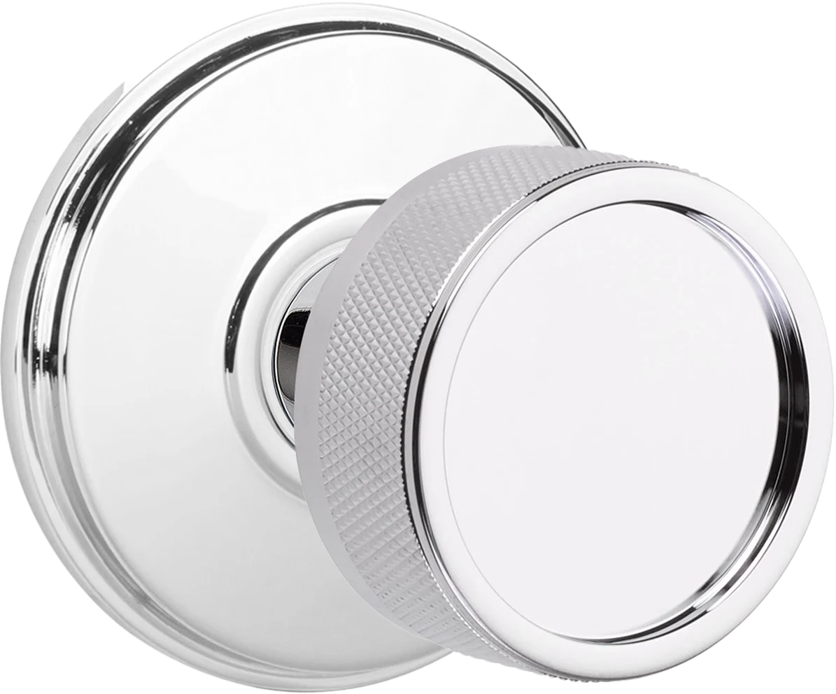 Emtek Select Door Knobs - Conical Knurled Knob - Watford Rosette