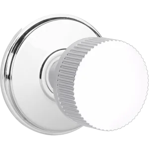 Emtek Select Door Knobs- Conical Straight Knurled Knob - Watford Rosette