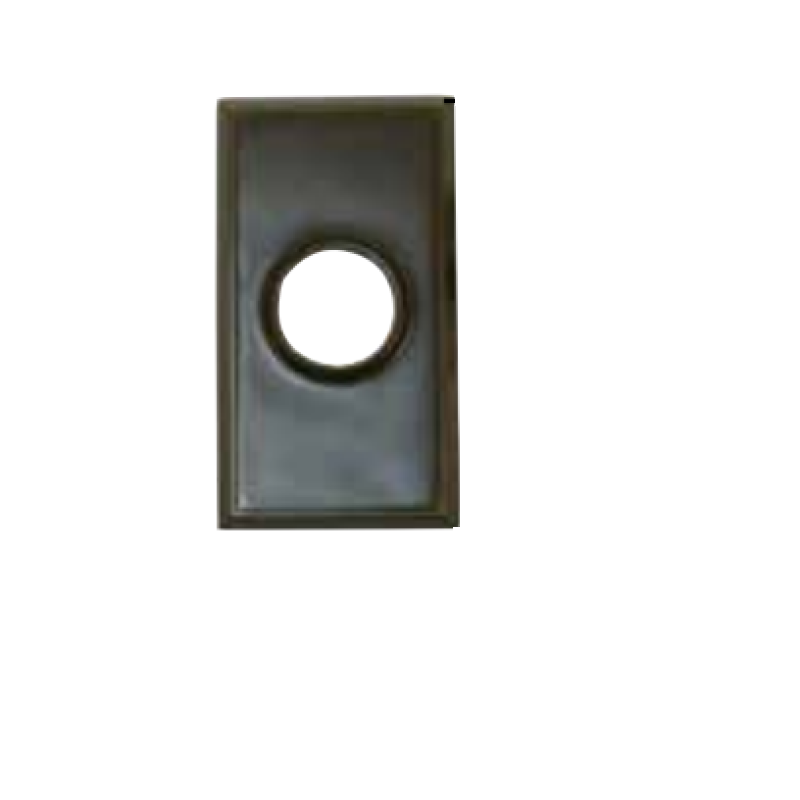 Emtek Classic Brass Key In Entrance Locksets - Rectangular Rosette With Waverly Knob