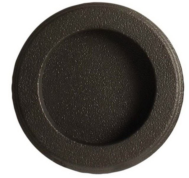 Emtek - Round Brass Flush Pull