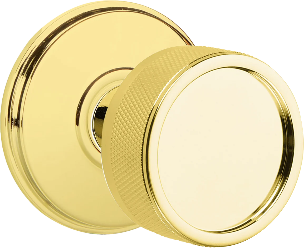 Emtek Select Door Knobs - Conical Knurled Knob - Watford Rosette