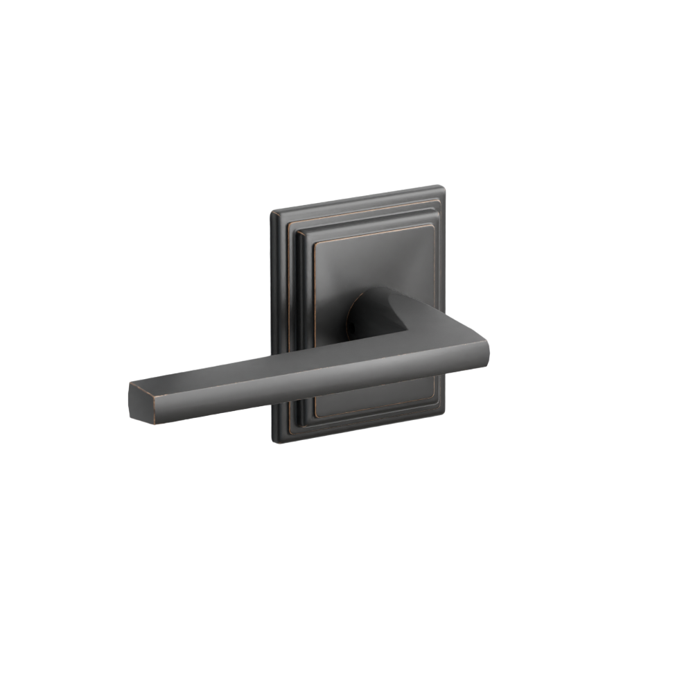 Emtek Helios  Lever with Wilshire Rosette