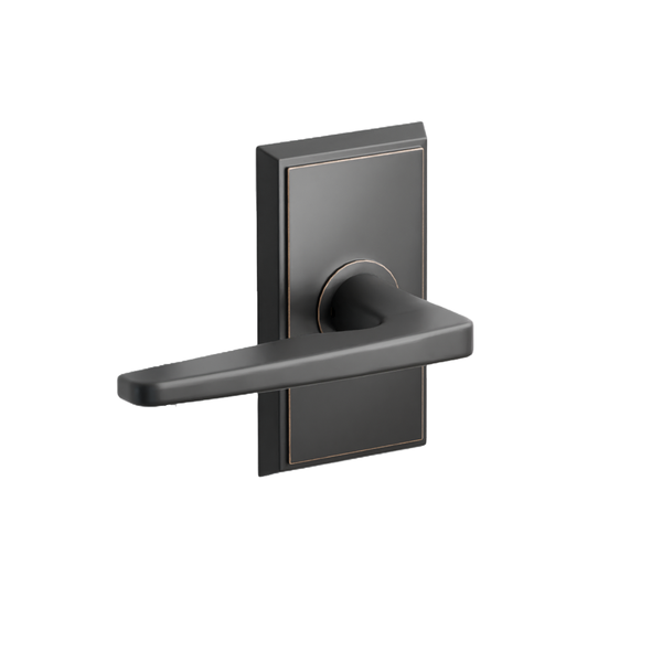 Emtek Hermes Lever with Rectangular Rosette