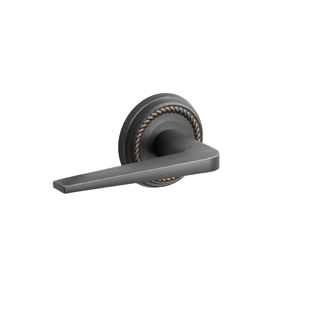 Emtek Athena Lever with Rope Rosette