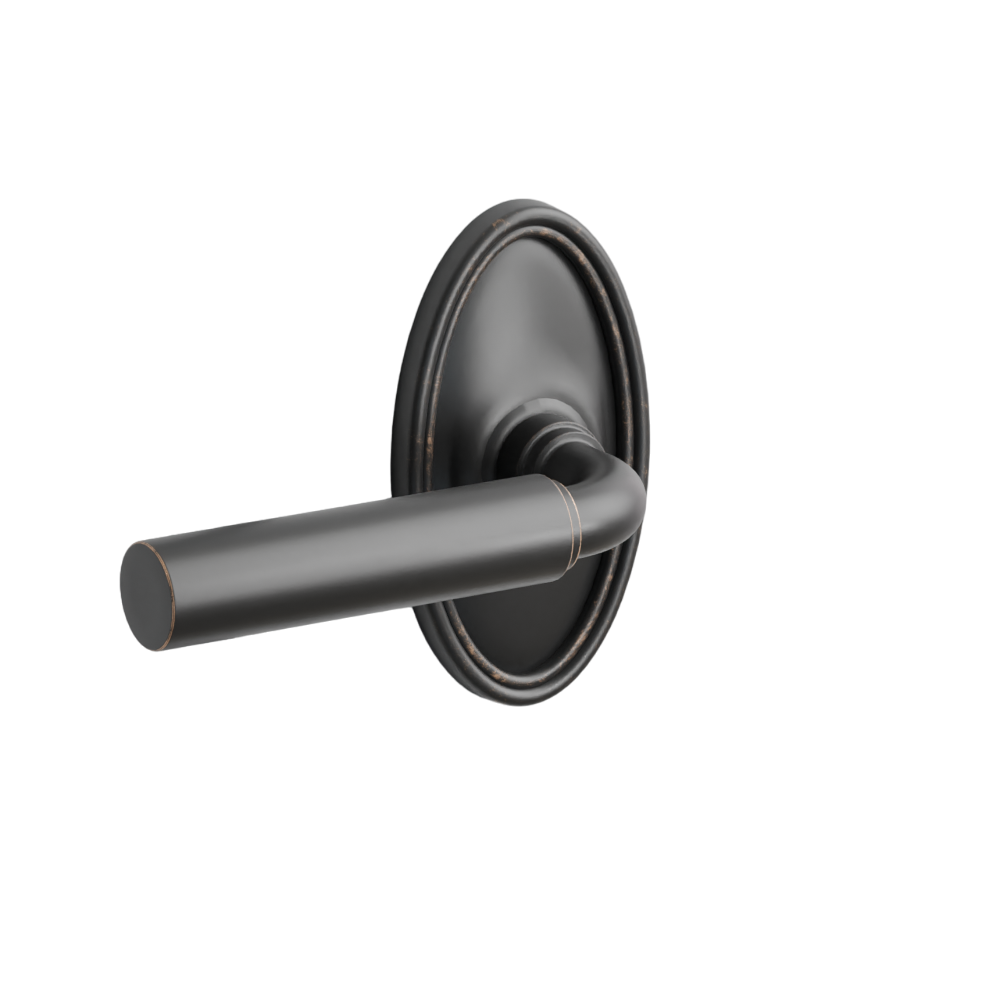Emtek Manning Lever with Oval Rosette