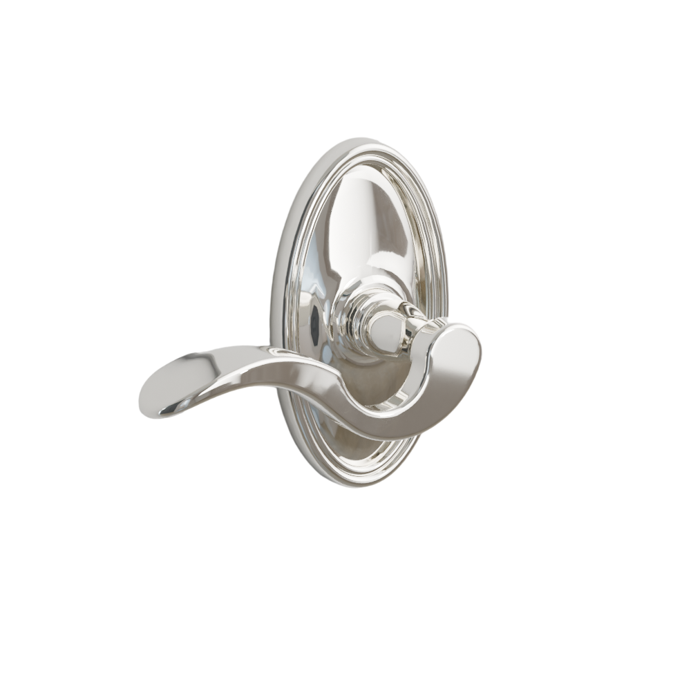 Emtek Cortina Lever with Oval Rosette