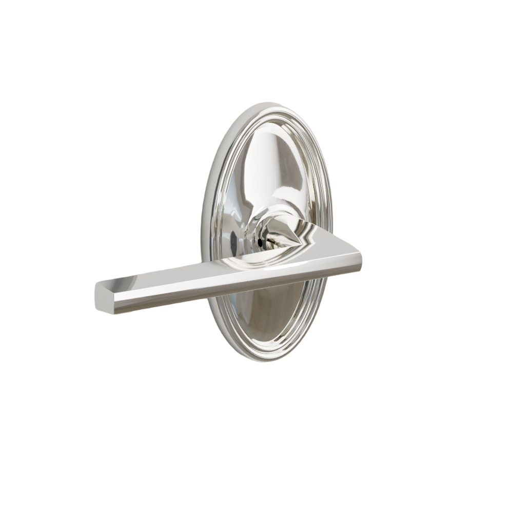 Emtek Helios Lever with Oval Rosette