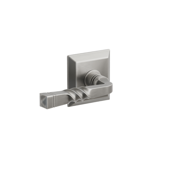 Emtek  Door Handle - Santa Fe Lever Quincy Rosette - Designer Brass