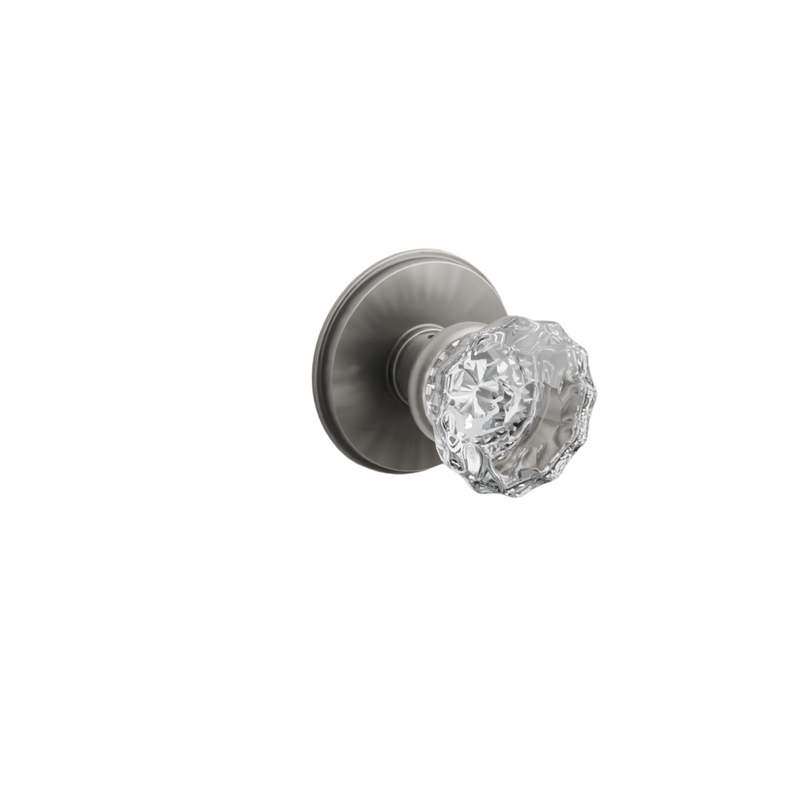 Emtek Door Handle - Astoria Knob Watford Rosette - Glass