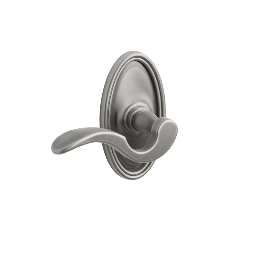 Emtek Cortina Lever with Oval Rosette