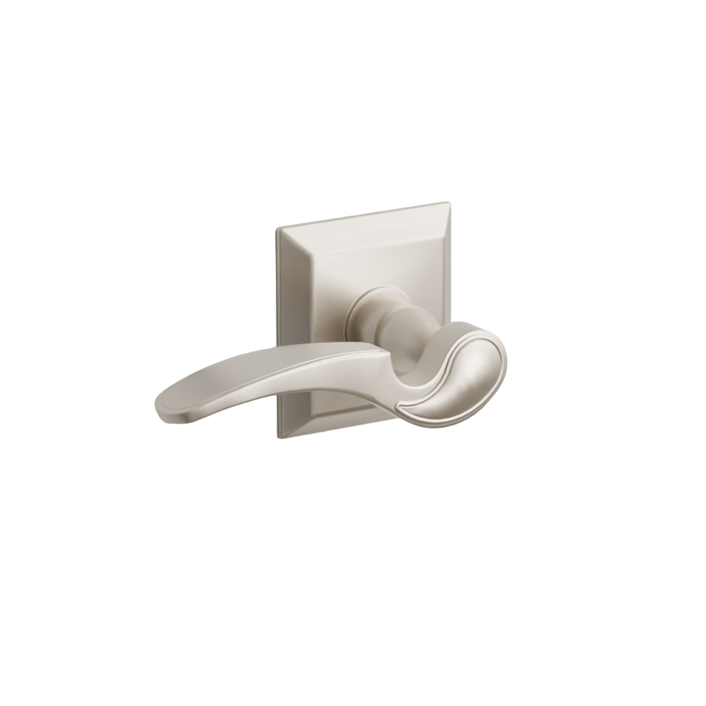 Emtek  Door Handle - Coventry Lever Quincy Rosette - Designer Brass