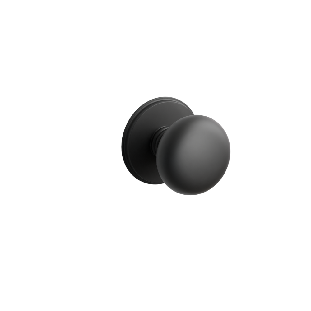 Emtek Door Handle - Providence Knob Watford Rosette - Classic Brass