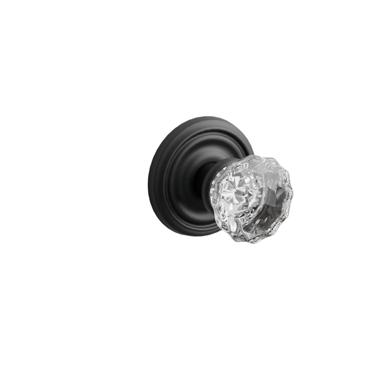 Emtek Door Handle - Astoria Knob Regular Rosette - Glass