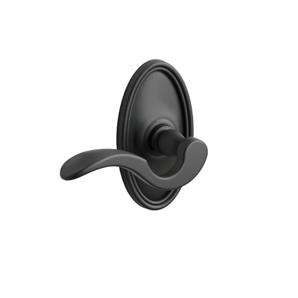 Emtek Cortina Lever with Oval Rosette