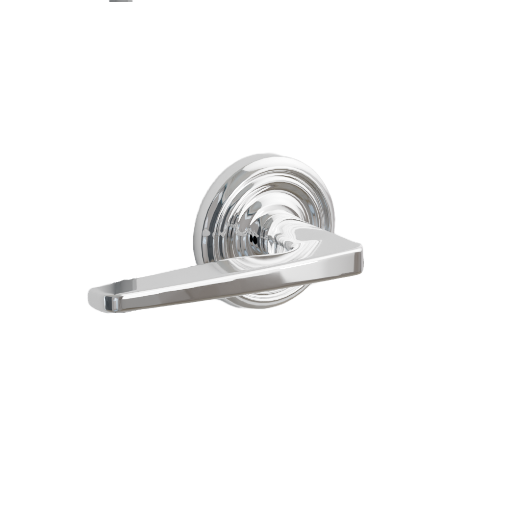 Emtek Hermes Lever with Regular Rosette