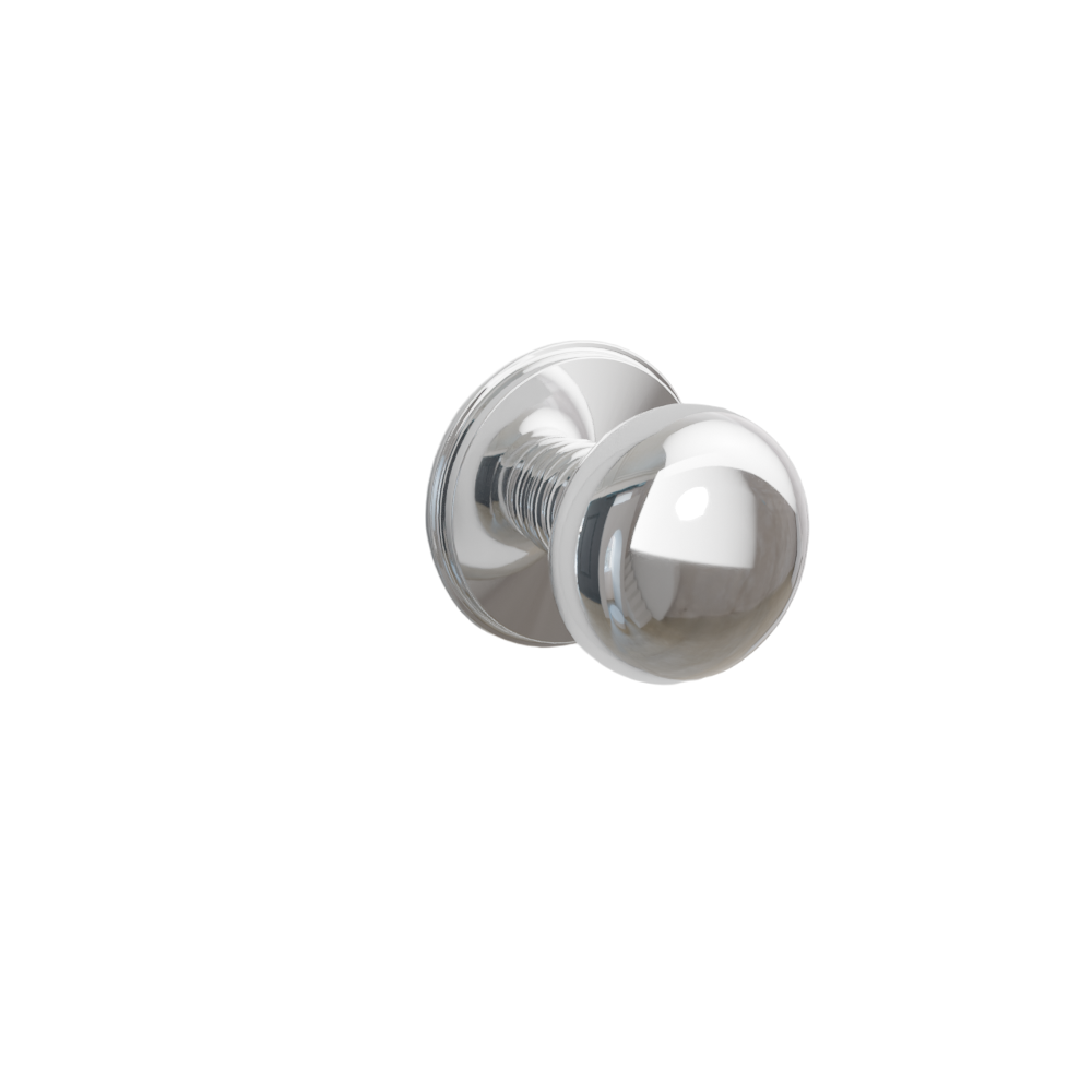 Emtek Door Handle - Providence Knob Watford Rosette - Classic Brass