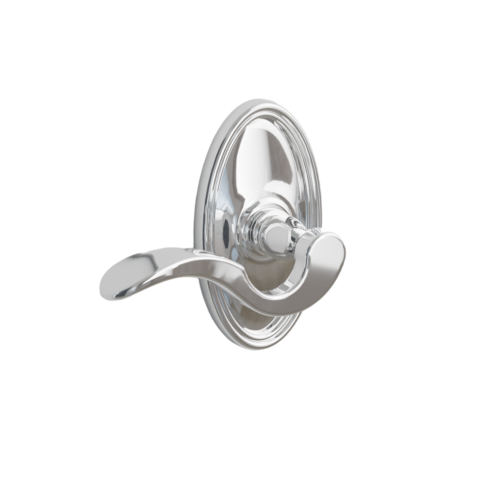 Emtek Cortina Lever with Oval Rosette