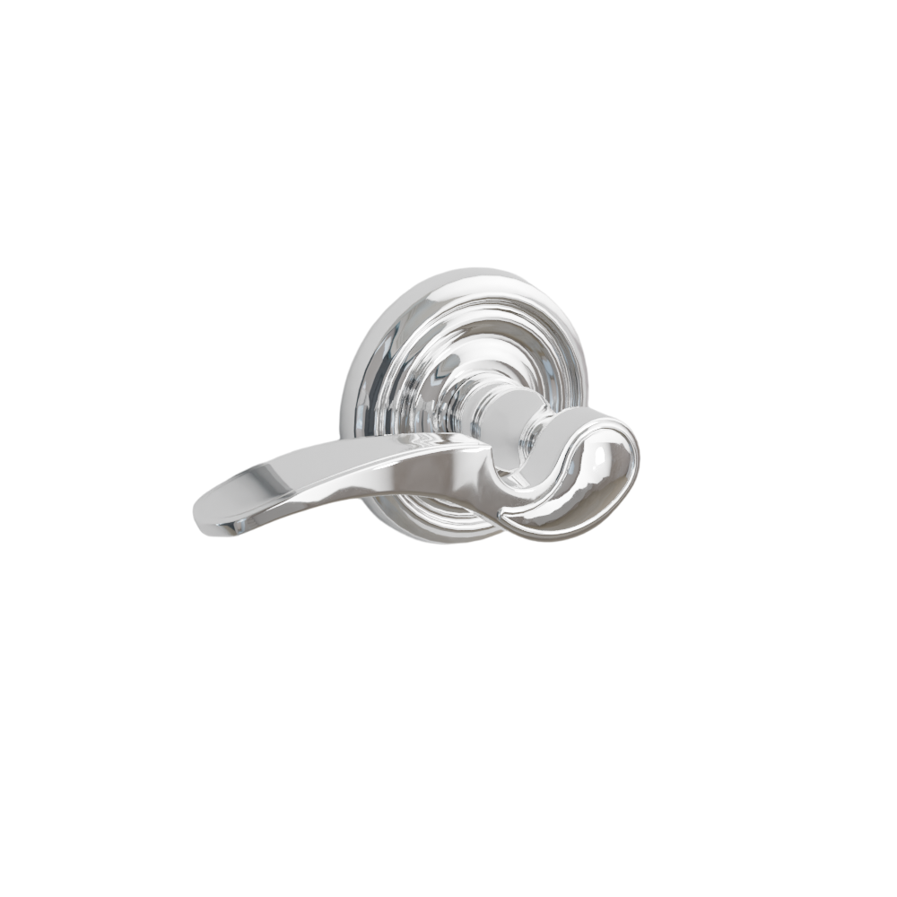 Emtek Door Handle - Coventry Lever Regular Rosette - Designer Brass