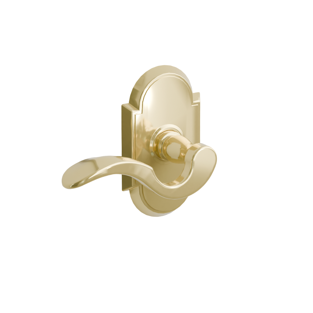 Emtek Cortina Lever with #8 Rosette