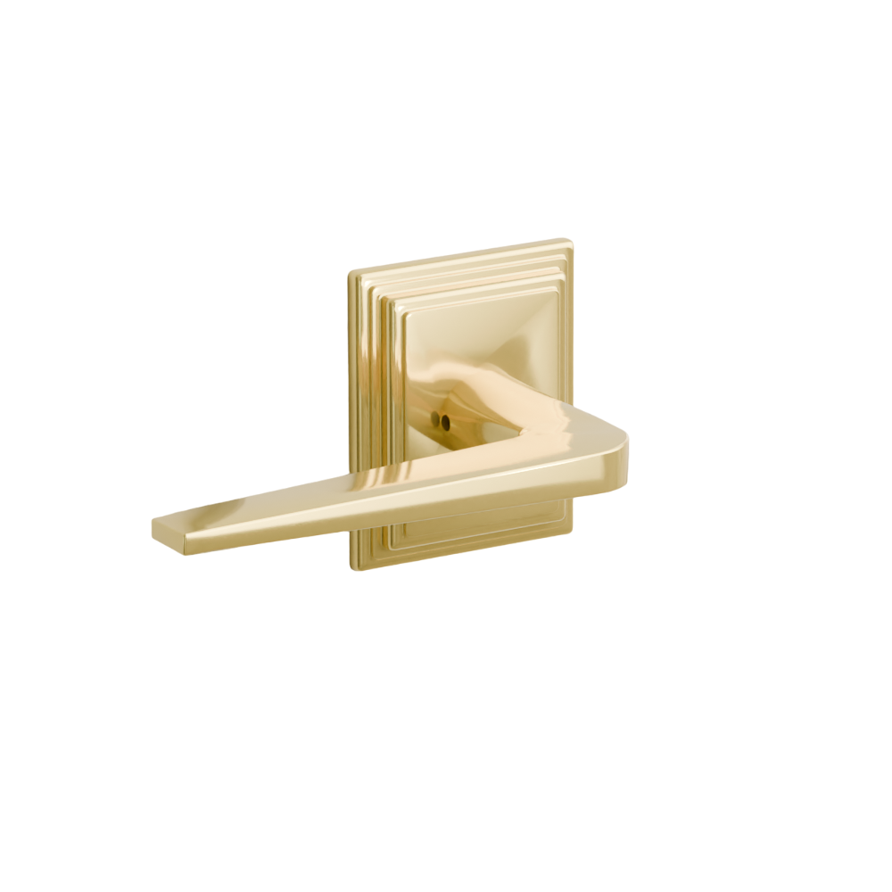 Emtek Athena Lever with Wilshire Rosette