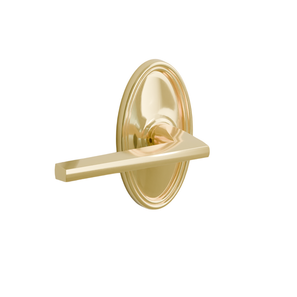 Emtek Helios Lever with Oval Rosette