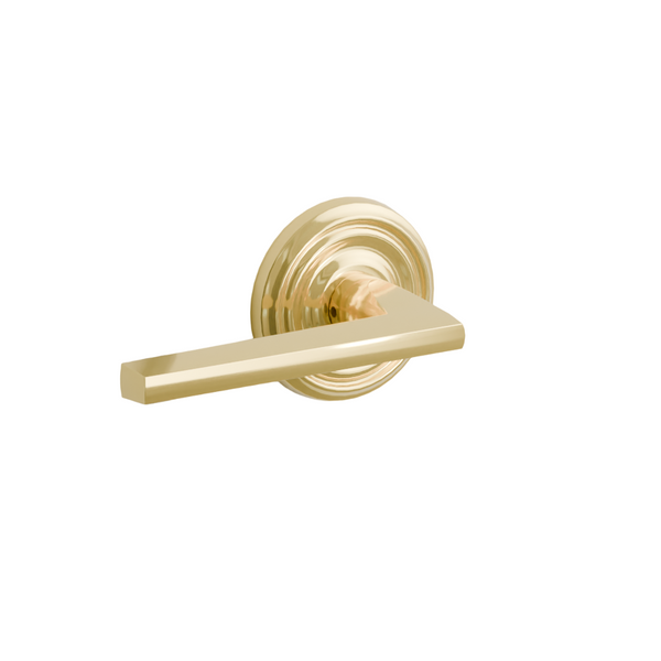 Emtek Helios Lever with Regular Rosette