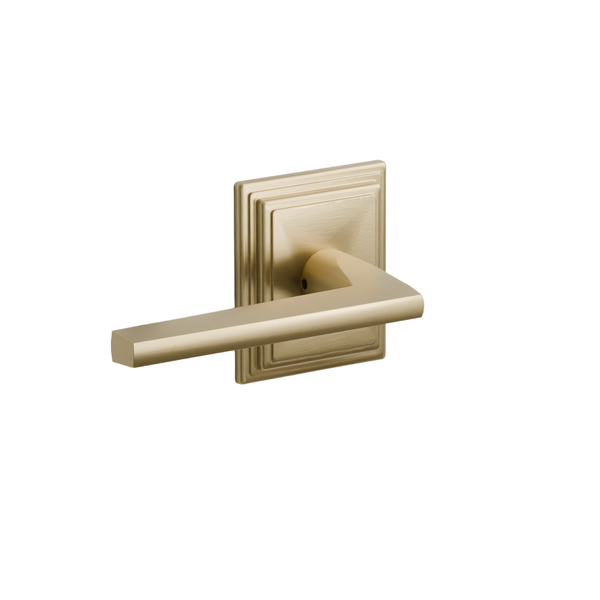 Emtek Helios  Lever with Wilshire Rosette