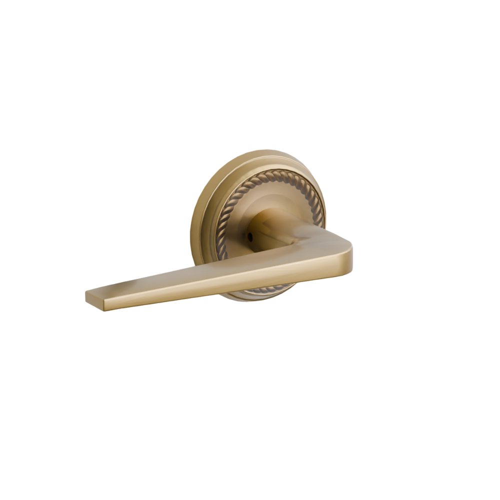 Emtek Hermes Lever with Rope Rosette