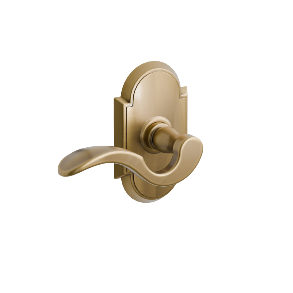 Emtek Cortina Lever with #8 Rosette