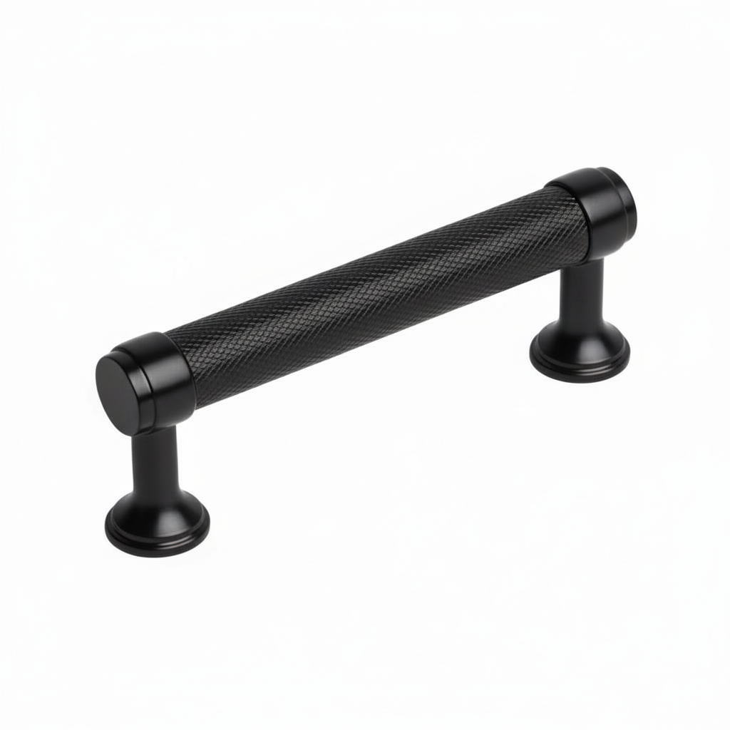 EMTEK SELECT Transitional Cabinet Pull - Flat Black Stem