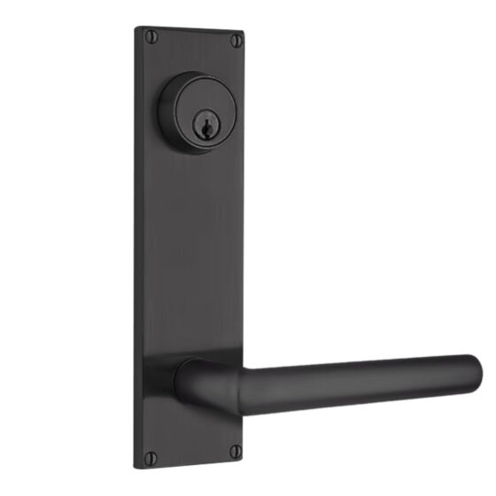 Modern Keyed 5-1/2" C-to-C Sideplate Lock - Levers