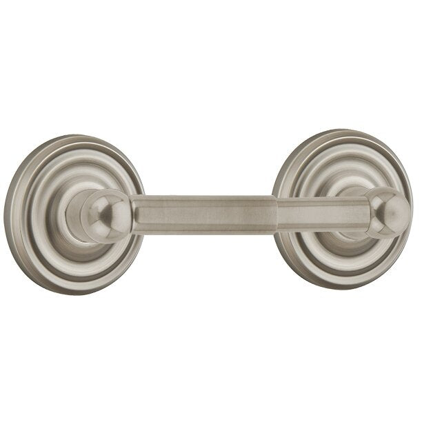Emtek Traditional Brass Paper Holder - Spring Rod Style with Regular Rosette