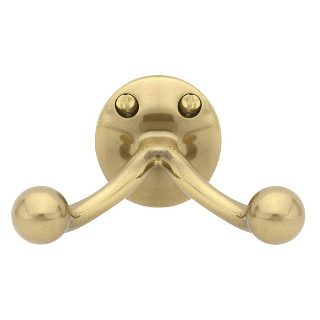 Emtek Traditional Brass Double Hook