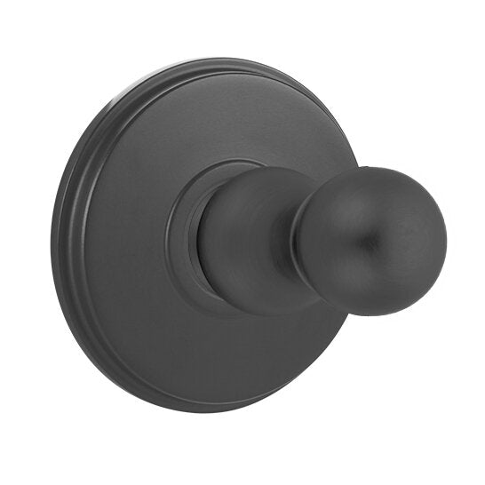 Emtek Traditional Brass Single Hook with Watford Rosette