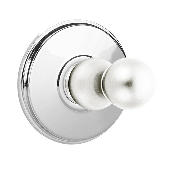 Emtek Traditional Brass Single Hook with Watford Rosette