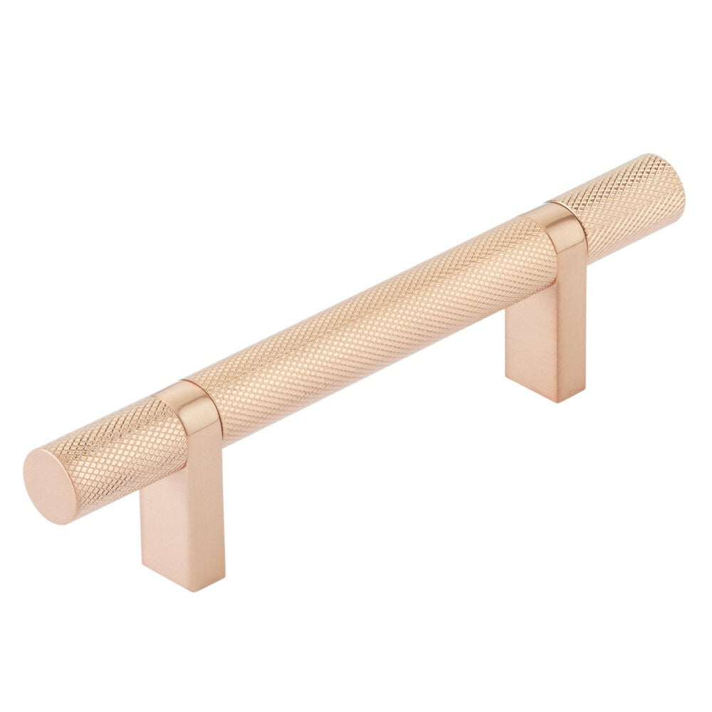 EMTEK SELECT Cabinet Bar Pull - Satin Copper Stem