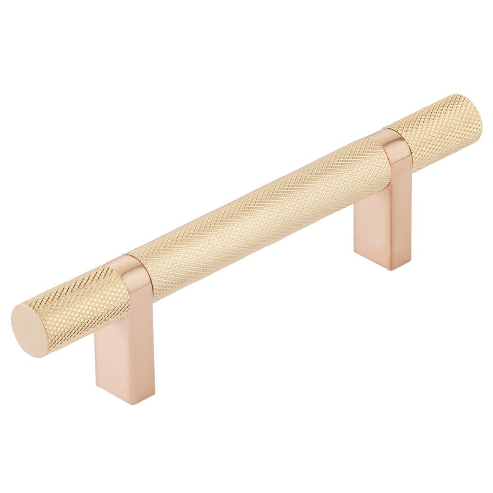 EMTEK SELECT Cabinet Bar Pull - Satin Copper Stem